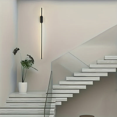 2 luces LED modernas para pared - semiempotradas, 3 opciones de color, eficientes energéticamente, diseño elegante, incluye kit de instalación para sala, área de trabajo, dormitorio, cocina, pasillo y entrada