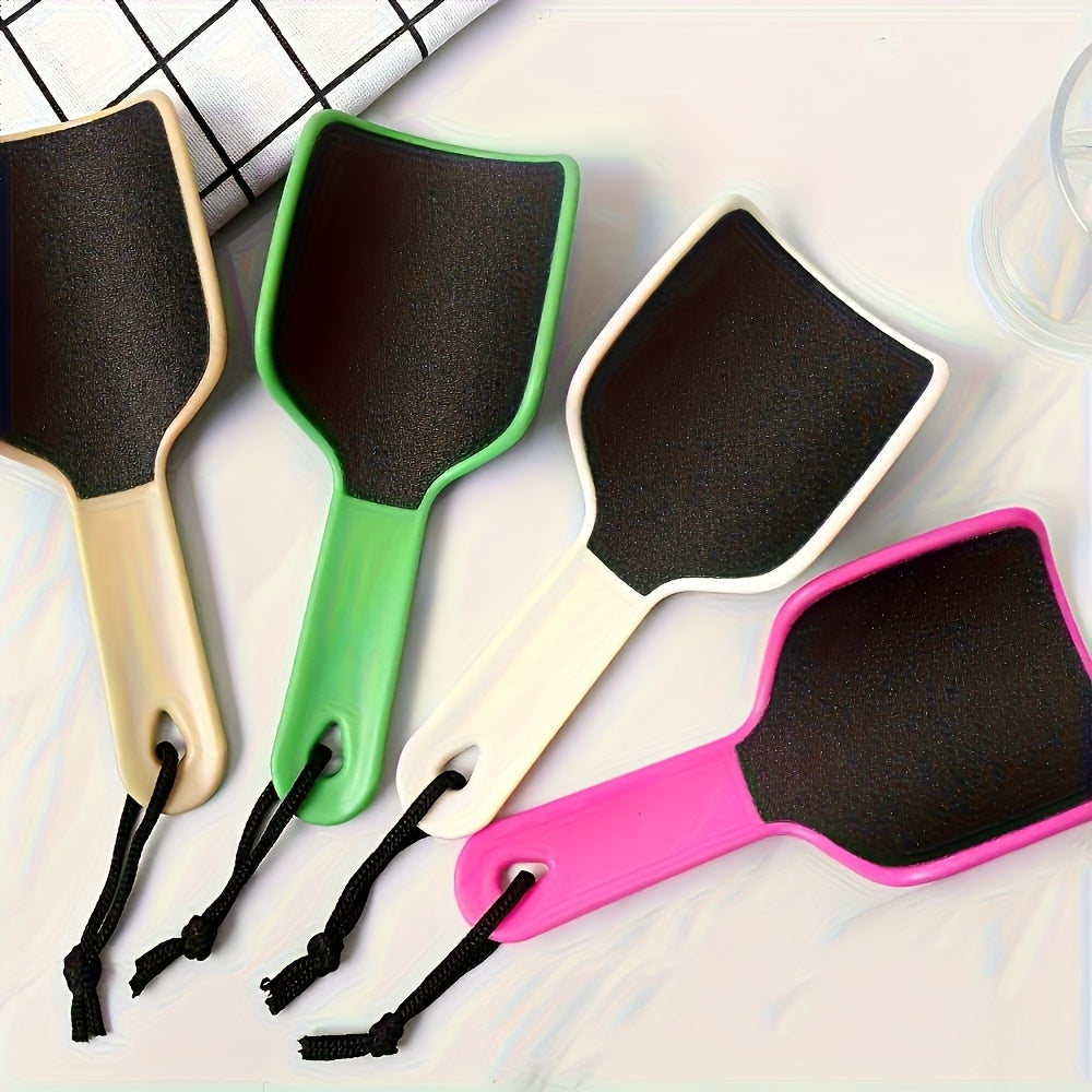 1 Lima de Pies Doble Cara en Forma de U con Diseño Ergonómico para el Talón, Elimina Eficientemente la Cutícula Muerta y Deja los Pies Suaves y Lisos – Adecuada para Todas las Estaciones