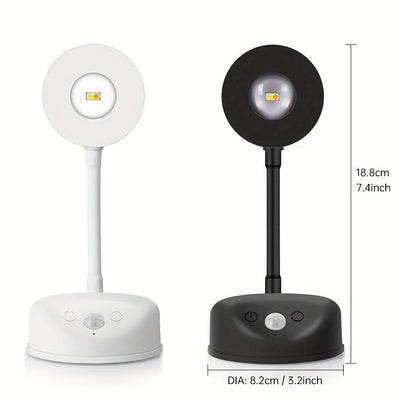 Iluminación de escaleras de alta luminosidad, luz automática con sensor de movimiento, lámpara de pared recargable USB, luz nocturna inalámbrica, ideal para escaleras y pasillos