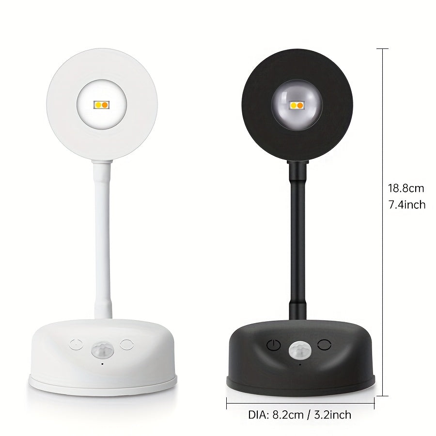 Iluminación de escaleras de alta luminosidad, luz automática con sensor de movimiento, lámpara de pared recargable USB, luz nocturna inalámbrica, ideal para escaleras y pasillos
