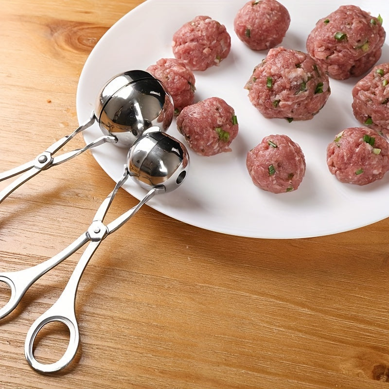 1 pza. Máquina para hacer albóndigas, máquina para hacer albóndigas de acero inoxidable 304, utensilios de cocina, accesorios de cocina