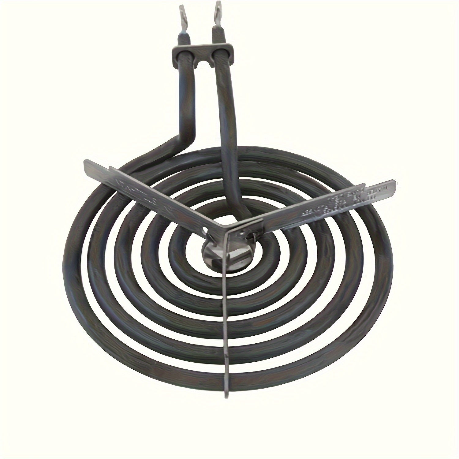 Elemento de Calor de Reemplazo para Estufa de Bobina Única Metálica Duradera con Diseño Circular y Patas Cruzadas, Distribución Eficiente del Calor para Cocinas Domésticas, Accesorios de Estufa, Construcción Robusta