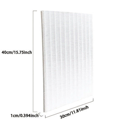 30x40 cm / 11.81x15.75 pulgadas Papel Filtro HEPA DIY - Alta Eficiencia PM2.5, Baja Resistencia, Compatible con Purificadores de Aire y Sistemas HVAC