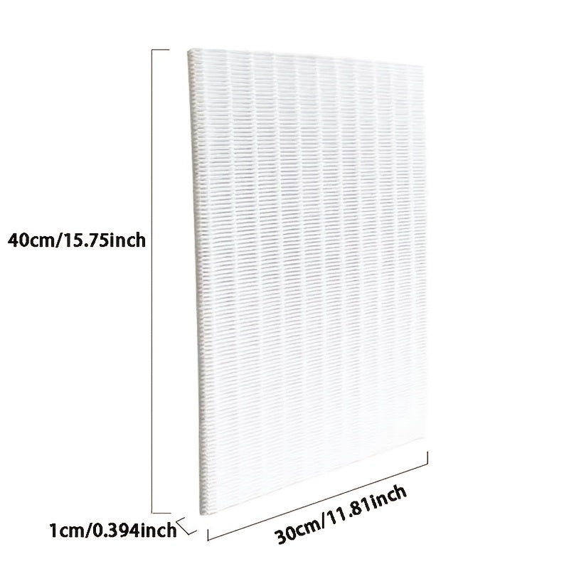 30x40 cm / 11.81x15.75 pulgadas Papel Filtro HEPA DIY - Alta Eficiencia PM2.5, Baja Resistencia, Compatible con Purificadores de Aire y Sistemas HVAC