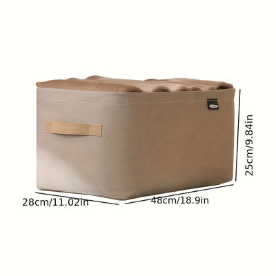 Bolsa De Almacenamiento De Ropa Simple, Organizador De Armario Plegable Y A Prueba De Polvo Para El Hogar, Dormitorio
