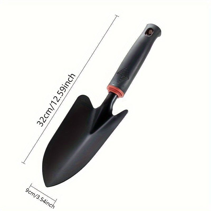 Herramientas de Jardinería Pala Exterior, Pala Pequeña para Plantar Flores, Rastrillo de Cinco Dientes, Rastrillo de Doble Cabeza, Juego de Herramientas para Plantar Verduras
