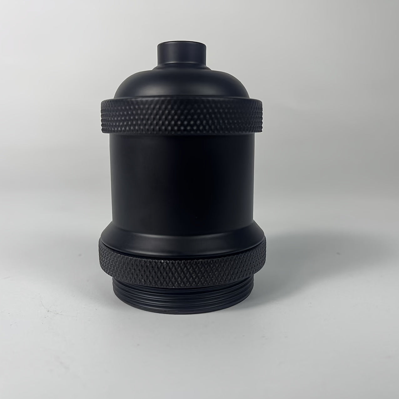 Accesorio de portalámparas estilo vintage E27 con boca de tornillo E26 - carcasa de aleación de aluminio, superficie electrochapada, carcasa de accesorio de iluminación DIY