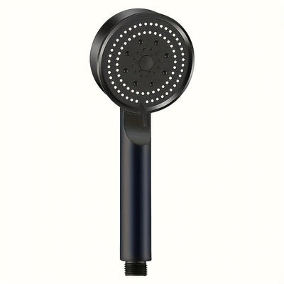 La ducha de alta presión cuenta con 5 configuraciones de rociado - flujo de agua ajustable, diseño montado en la pared y boquilla de silicona para mejorar la experiencia del baño. Viene en una sola pieza y está disponible en 3 colores