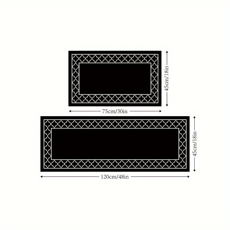 Alfombra de confort ergonómico y antideslizante para cocina, hogar, suelo, fregadero y oficina [1/2pcs]