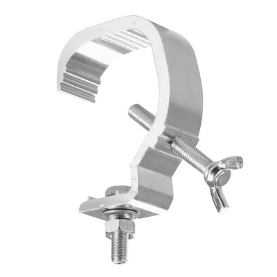 Juego de 10 Ganchos para Luces de Escenario FF, Gancho con Cierre Simple y Doble, Gancho para Faro, Gancho de Fundición de Aluminio para Luces de Palet Anchas de 20 Tarjetas de 30-52 Tubos