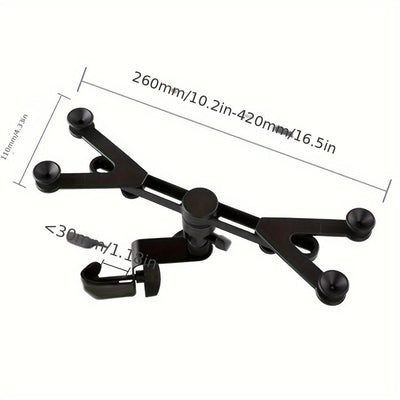 Soporte ajustable para tableta de 7-14 pulgadas con abrazadera giratoria de 360 grados para soporte de micrófono para iPad Pro Air Mini para Nexus para tabletas Samsung de 12.4'' Eid Al-Adha Mubarak