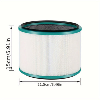 Filtro de repuesto compatible con purificador de aire Dyson - Material de papel para modelos HP00/HP01/HP02/HP03/DP01/DP03