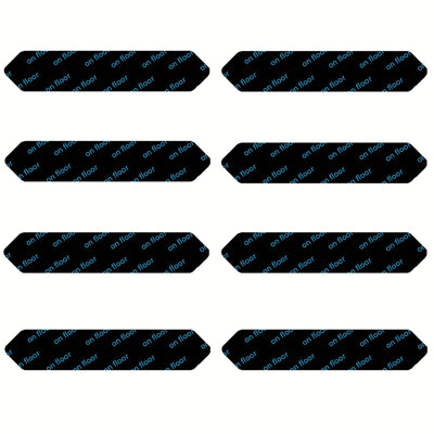 8/16 piezas de pinzas para alfombras, pegatinas antideslizantes y antiperforantes para alfombras, tiras con pegatinas para alfombras de esquinas afiladas, cinta para alfombras adecuada para madera dura y baldosas, almohadillas antideslizantes para alfomb