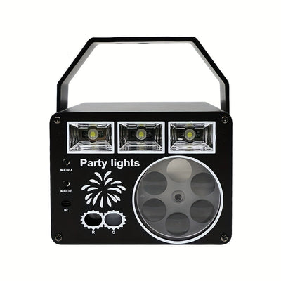 Lámpara de bar de discoteca con control de voz, ritmo LED y luces de fiesta para hogar, habitación, sala de estar, interiores, cumpleaños, iluminación de DJ, adecuada para el Día del Trabajo, Halloween, Acción de Gracias, Viernes Negro, Internet, lunes,