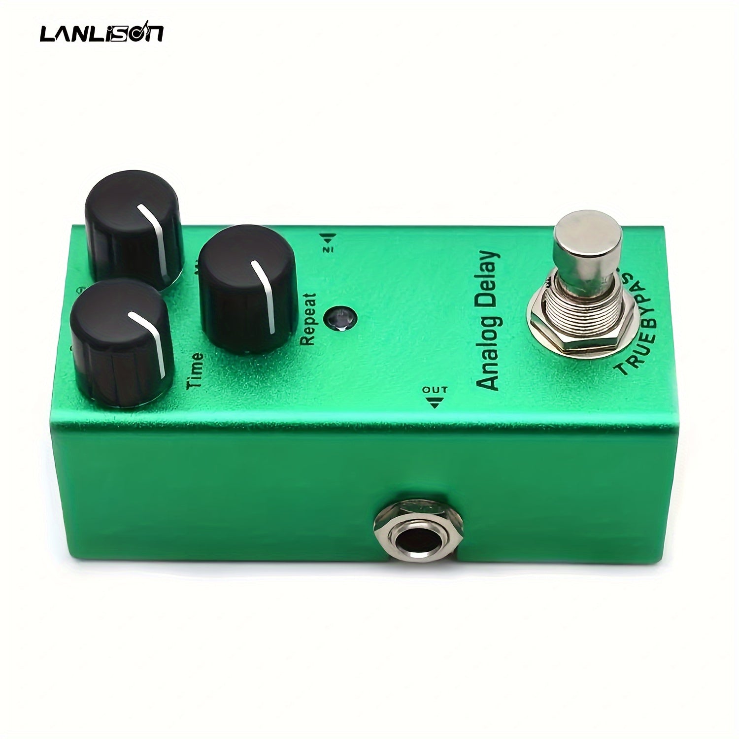 Mini Pedal De Efectos De Guitarra Eléctrica, Con Retardo Analógico, Tipo Único, Cc 9 V, Bypass Real, Equipado Con Cable De Refuerzo USB 5 V A 9 V