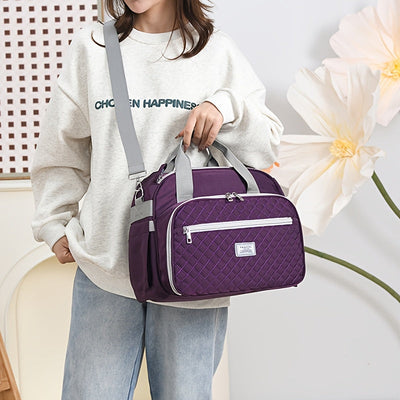 New Fashion Bolsa de Almuerzo de Gran Capacidad, Bolso Bandolera Ligero y Portátil para Salidas Casuales, No Contacto con Comida, Ideal para la Escuela
