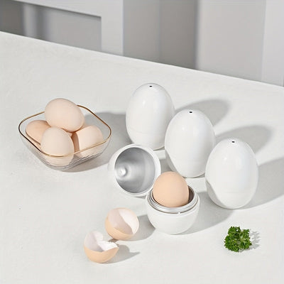 SENBOWE Cocedor de Huevos Rápido para Microondas - Huevos Cocidos Perfectamente en 9 Minutos, Utensilio de Cocina Fácil de Usar