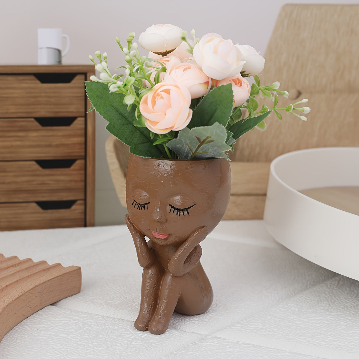 1 Pieza, Adorno De Jarrón Para Mamá, Regalo Para El Día De La Madre, Hermoso, El Mejor Regalo De Cumpleaños Para Mamá, Decoración Para El Día De La Madre, Decoración Para El Hogar