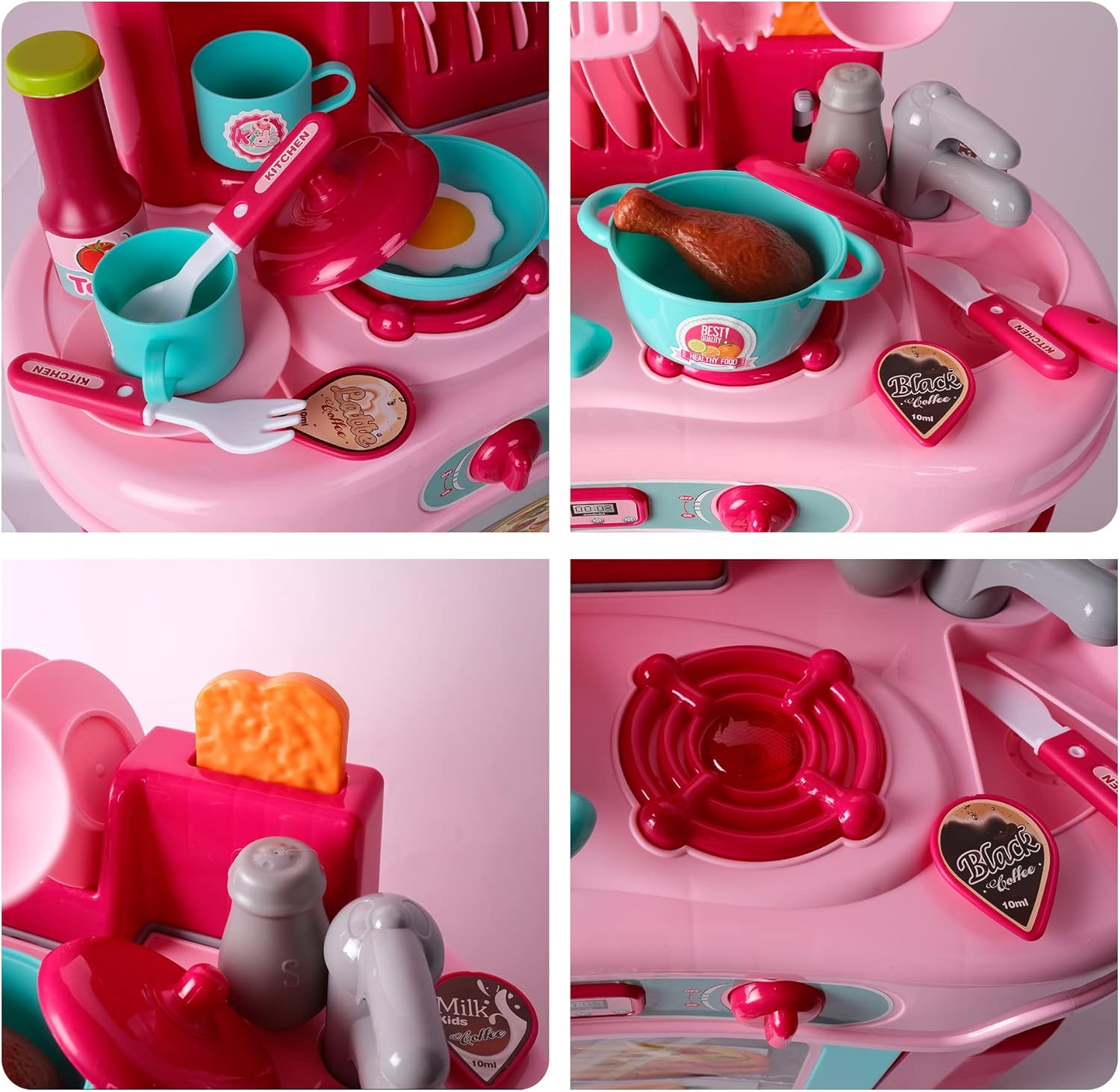 COCINA + ACCESORIOS ¡DIVERSIÓN Y APRENDIZAJE PARA LOS PEQUEÑOS CHEFS! 008-908 MUNBE