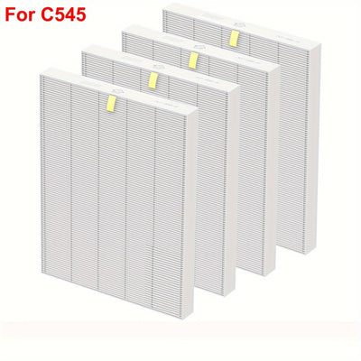 Filtro de reemplazo C545 compatible con purificador de aire Winix C545, solo filtro HEPA S, para filtro S de Winix 1712-0096-00, 4 paquetes de filtros HEPA VERDADEROS