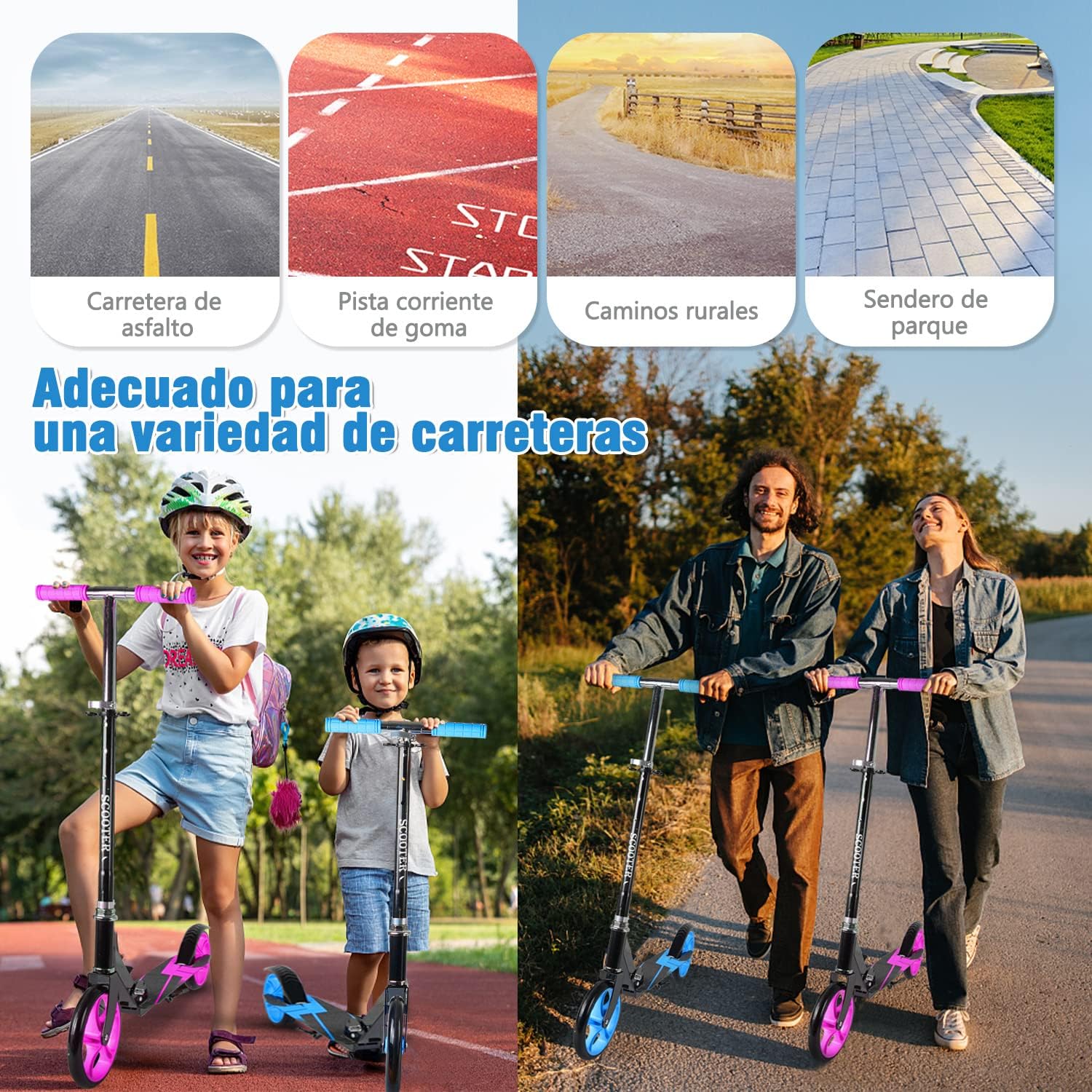 SCOOTER INFANTIL, DIVERSIÓN Y AVENTURA PARA NIÑOS A PARTIR DE 5 AÑOS 106 MUNBE