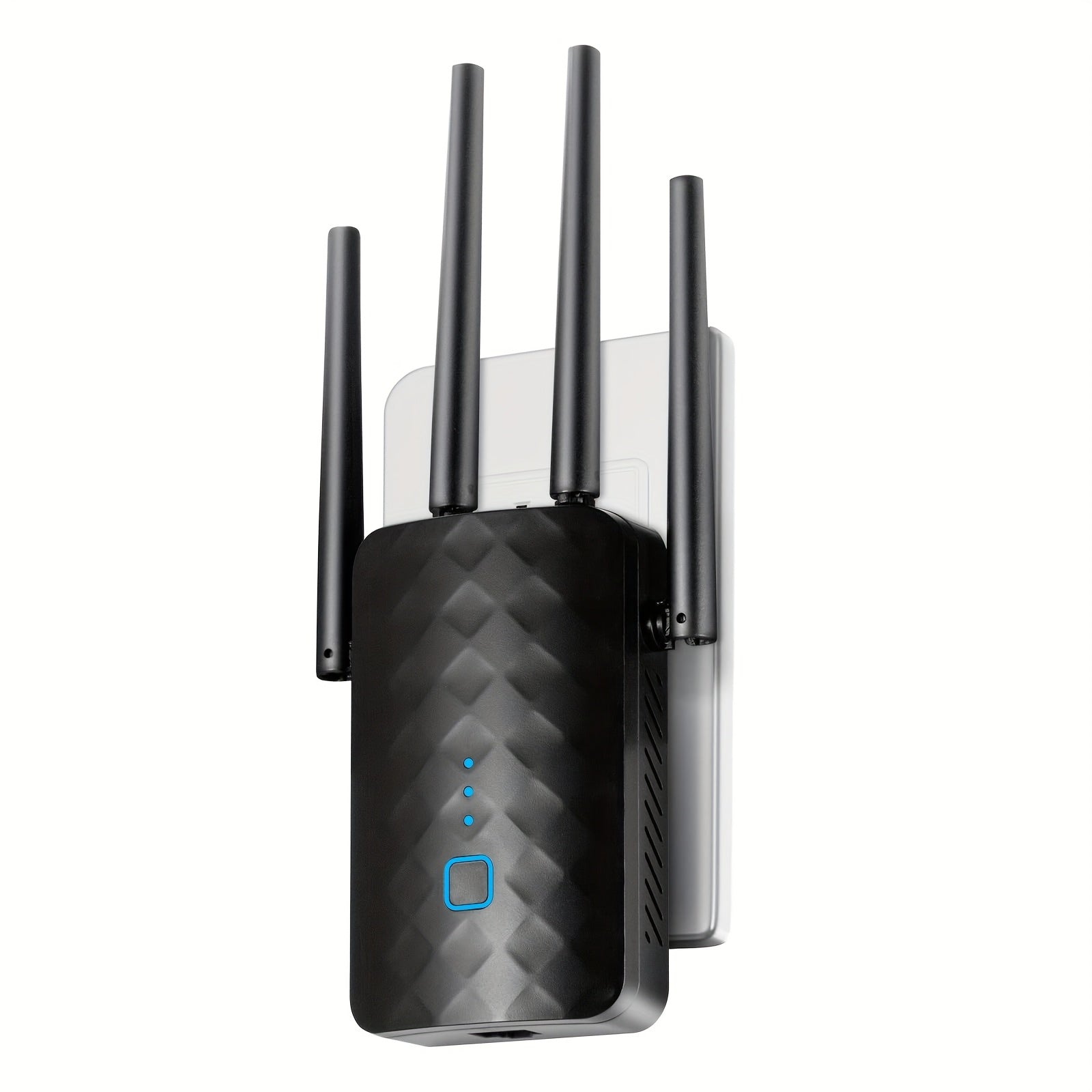 Amplificador de señal inalámbrica WiFi versátil - Cubre 9860 pies cuadrados, 60 dispositivos, incluye puerto Ethernet, configuración rápida, amplificador de señal inalámbrica para uso empresarial y doméstico, repetidor de extensión de WiFi