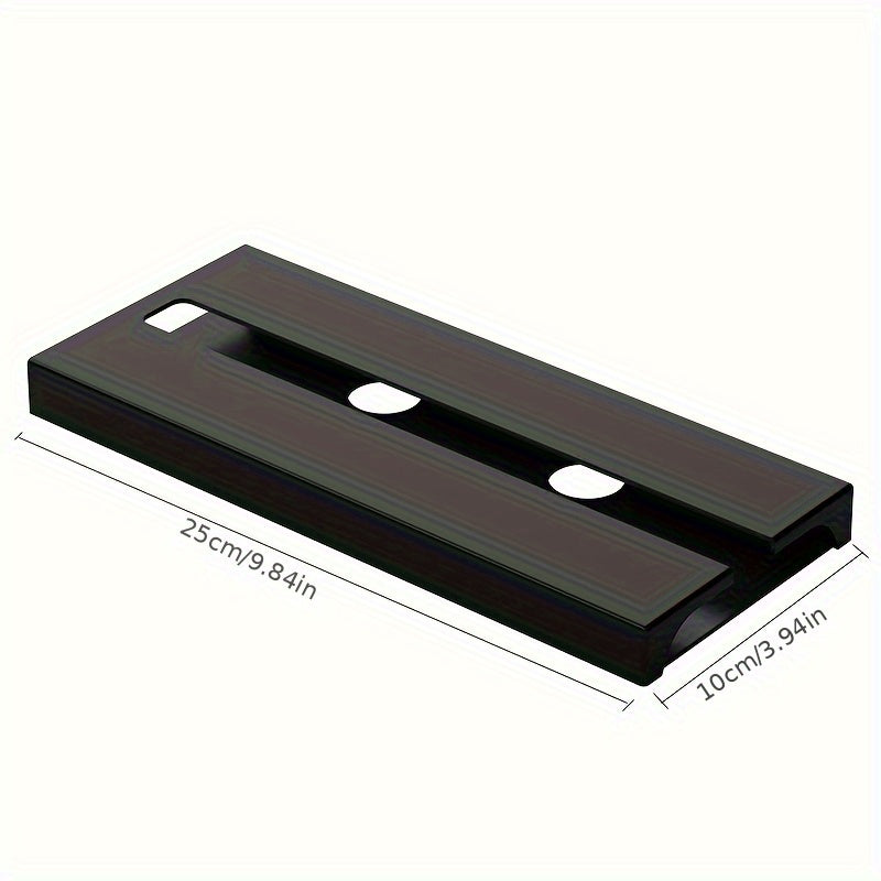 4-Pack Cocina Sala de estar Punzón-Libre Vaso de vino tinto Estante Plástico Invertido Estante Hogar Alto-Pie Vaso de vino Colgante Estante de exhibición