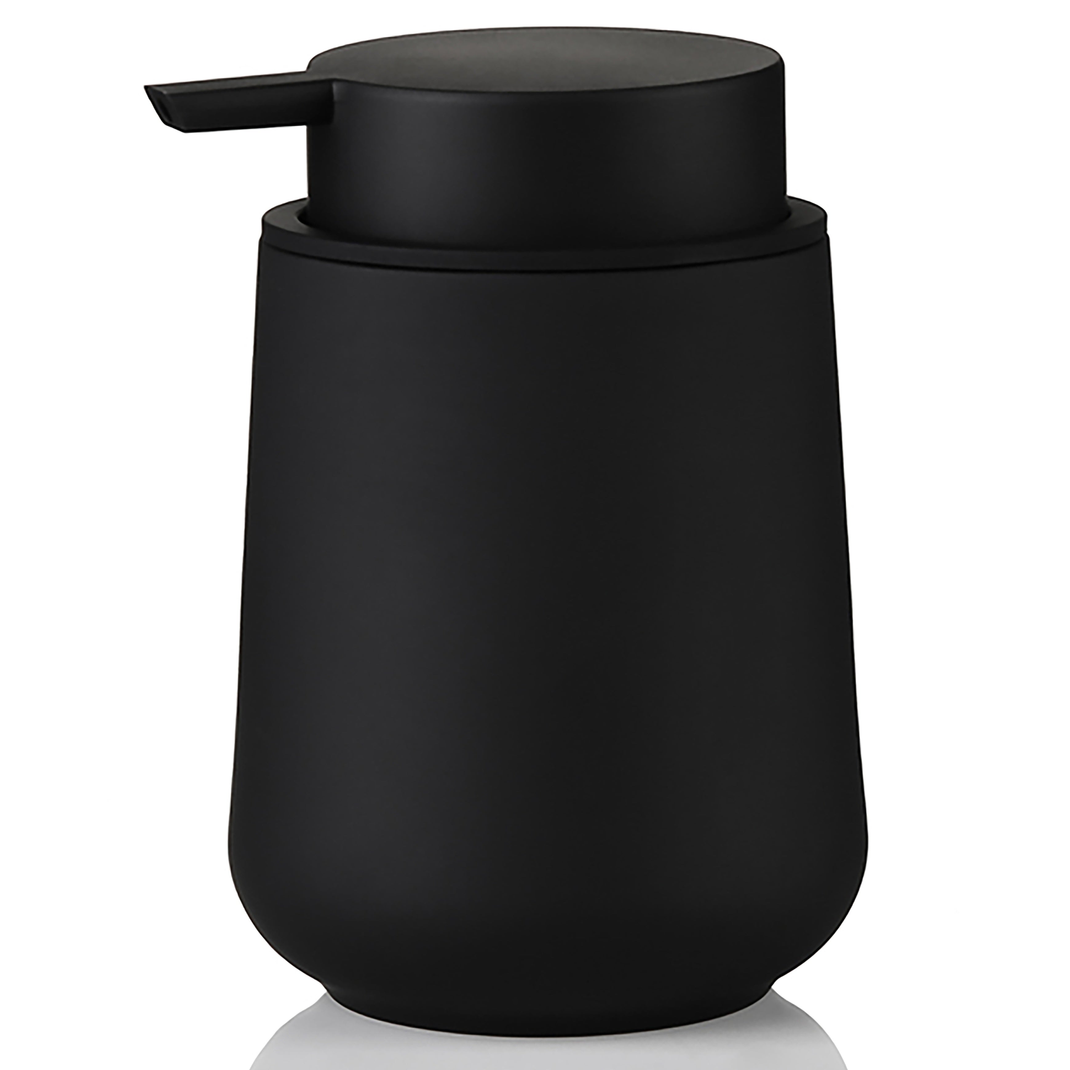Dispensador de Jabón Mate 11oz - Estilo Moderno y Minimalista, Apto para Encimeras de Baño y Cocina, Recargable
