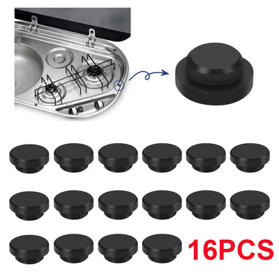 Tapon de goma para hornos Smev/Dometic/Thetford de forma en T (juego de 16)