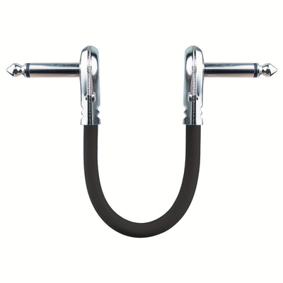 6 piezas de cables de parche de guitarra premium de 12", cables de parche de guitarra premium de 1mm de cobre para reducir el ruido y mejorar la señal en la configuración de pedalboard (multicolor), cable de guitarra, accesorios de pedalboard, diseño vib