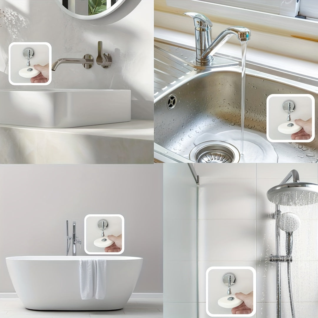 1 Pieza, Soporte De Jabón Magnético, Estante De Almacenamiento De Jabón Sólido De Acero Inoxidable, Colgador De Jabón Magnético De Un Toque, Accesorios De Baño