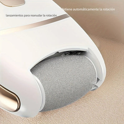 Amoladora Eléctrica para Pies Recargable de 1 Pieza, Amoladora para Pulir Cuero Sintético Grueso, Amoladora para Pies
