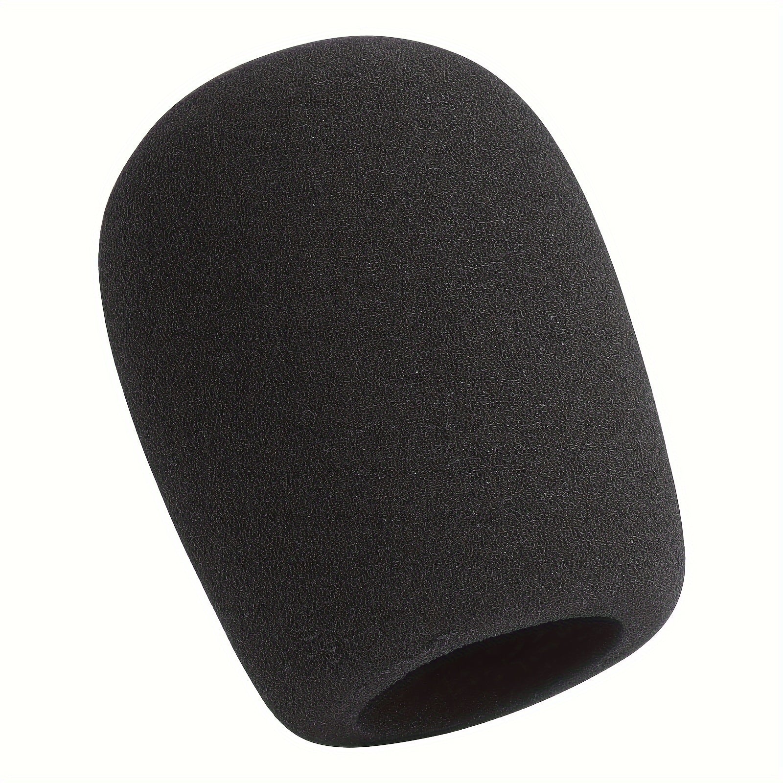 Cubierta de espuma para micrófono antiviento profesional, pantalla de espuma portátil, audio, filtro de pop perfecto para grabación.