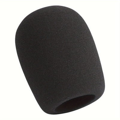Cubierta de espuma para micrófono antiviento profesional, pantalla de espuma portátil, audio, filtro de pop perfecto para grabación.