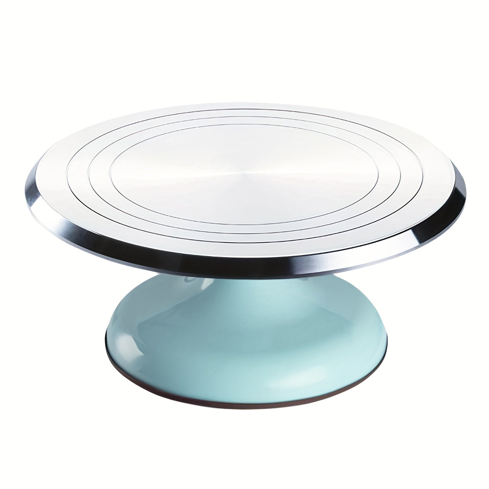 Soporte Giratorio para Pastel de 10 Pulgadas con Aleación de Aluminio - Nivelador de 3 Niveles para Glaseado Perfecto, Diseño Duradero y Seguro, Regalo Ideal para Aficionados al Horneado, Decoración de Cocina en Casa, Herramienta para Decorar Tartas | Ut