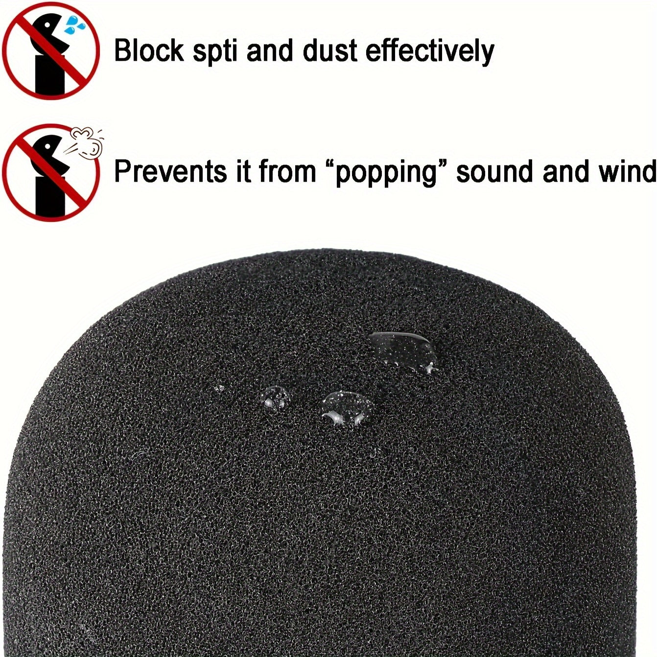 Filtro antipop Blue Yeti, fundas de micrófono Blue Yeti de espuma y espuma peluda Yeti, filtro antipop para micrófono de condensador USB Blue Yeti Pro, filtro antipop para interiores y exteriores para micrófono Eid Al-Adha Mubarak