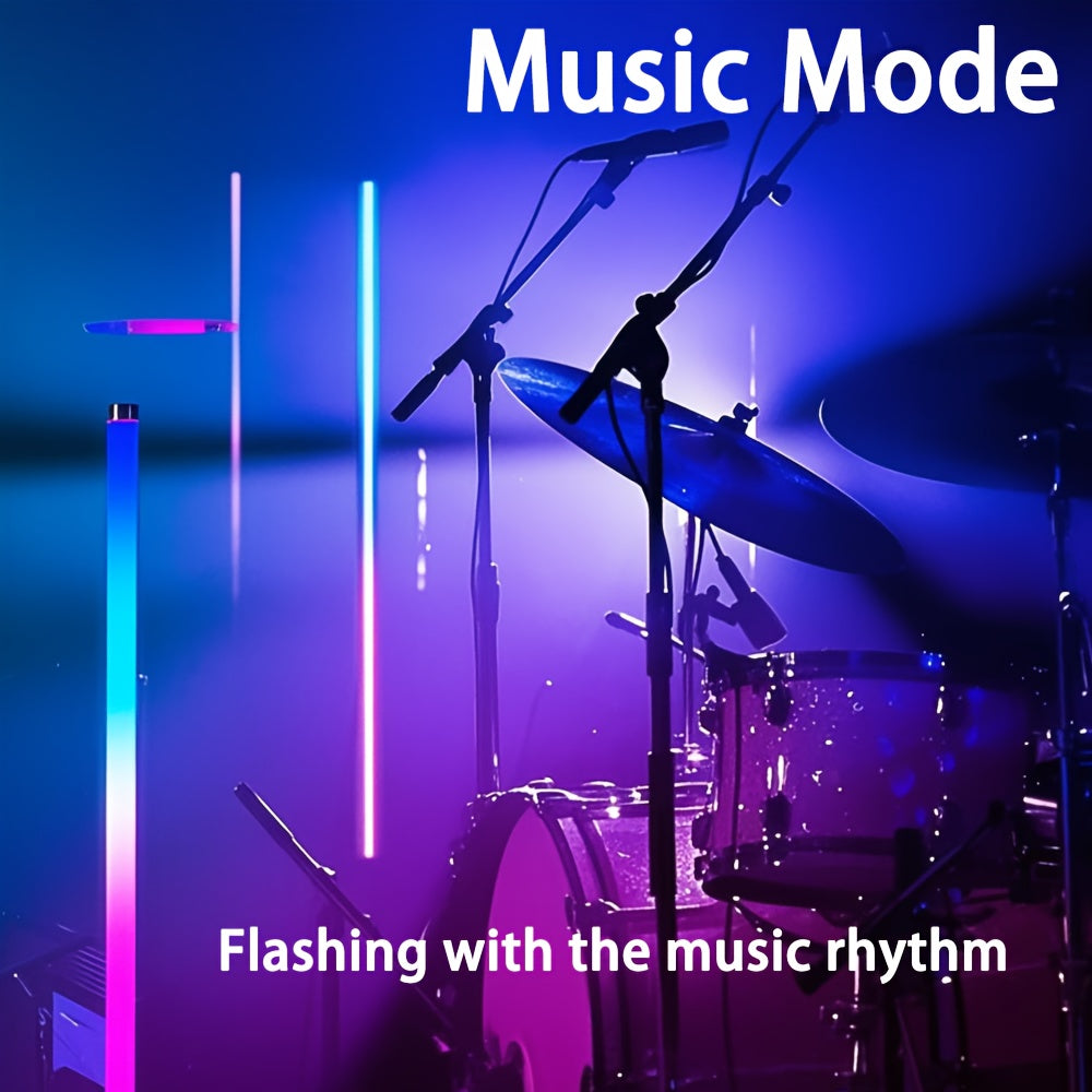 Linterna RGB NBBUFF de múltiples colores, barra ambiental con luz USB, control por App y mando a distancia, función de temporizador en la APP, brillo ajustable, para dormitorio, clubes musicales, fondo de TV y decoración de fiestas