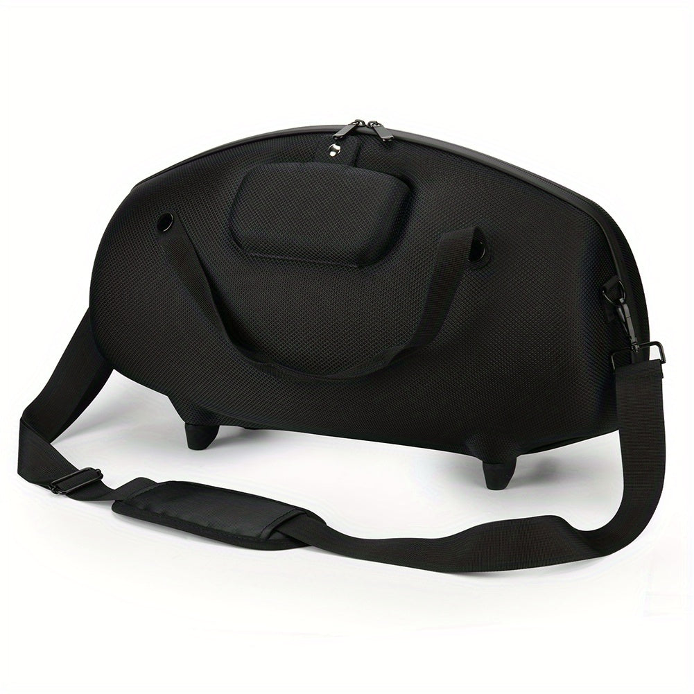 Estuche de Viaje EVA para Boombox 1/2/3 - Bolsa Protectora Duradera con Correa de Hombro, Mango Ergonómico y Diseño Ajustado, Equipo Ligero y Portátil para Viajes y Exteriores (), Soporte Estilizado con Protección Estructurada