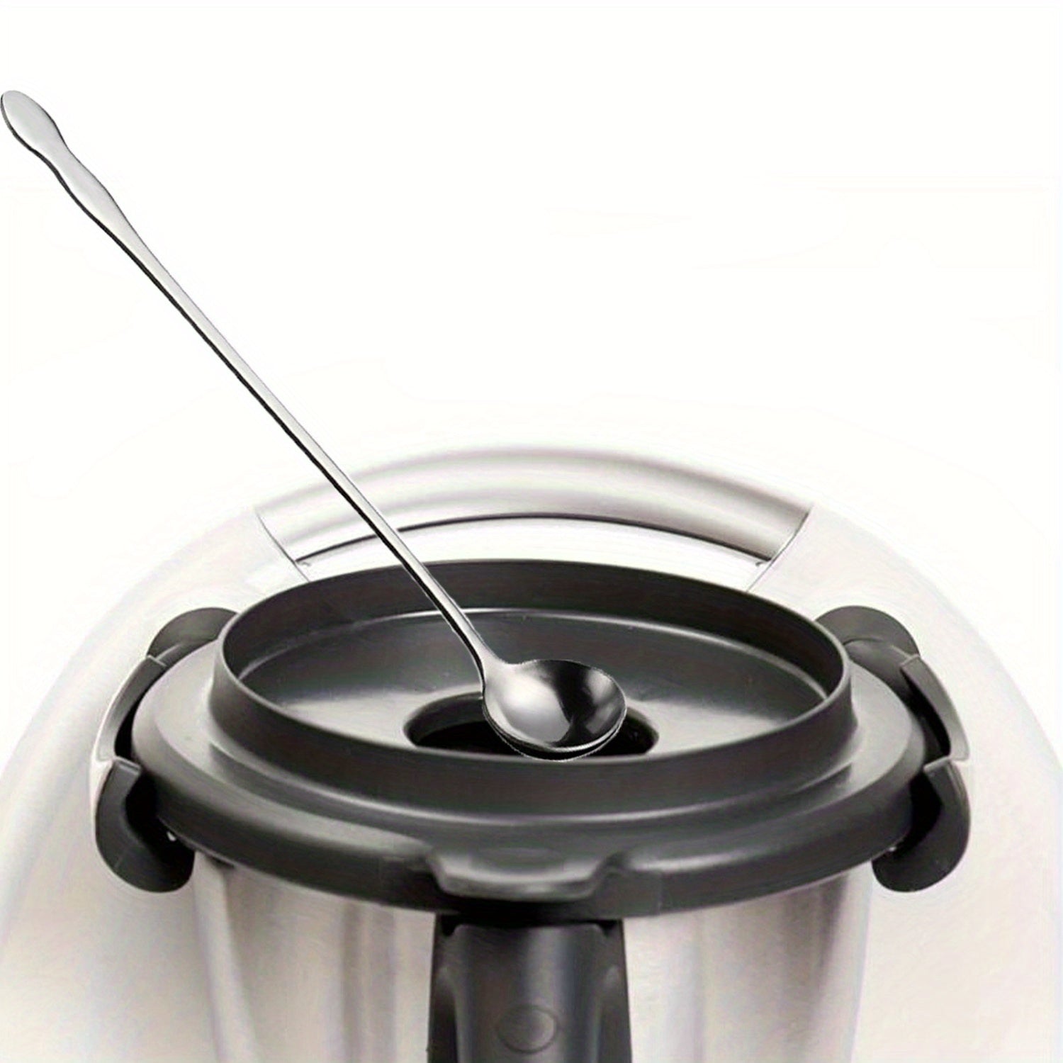 Cuchara de Degustación de Acero Inoxidable de 29.97cm para Thermomix - Compatible con los Modelos TM5, TM6, TM31 - Accesorio de Cocina Seguro y Fácil