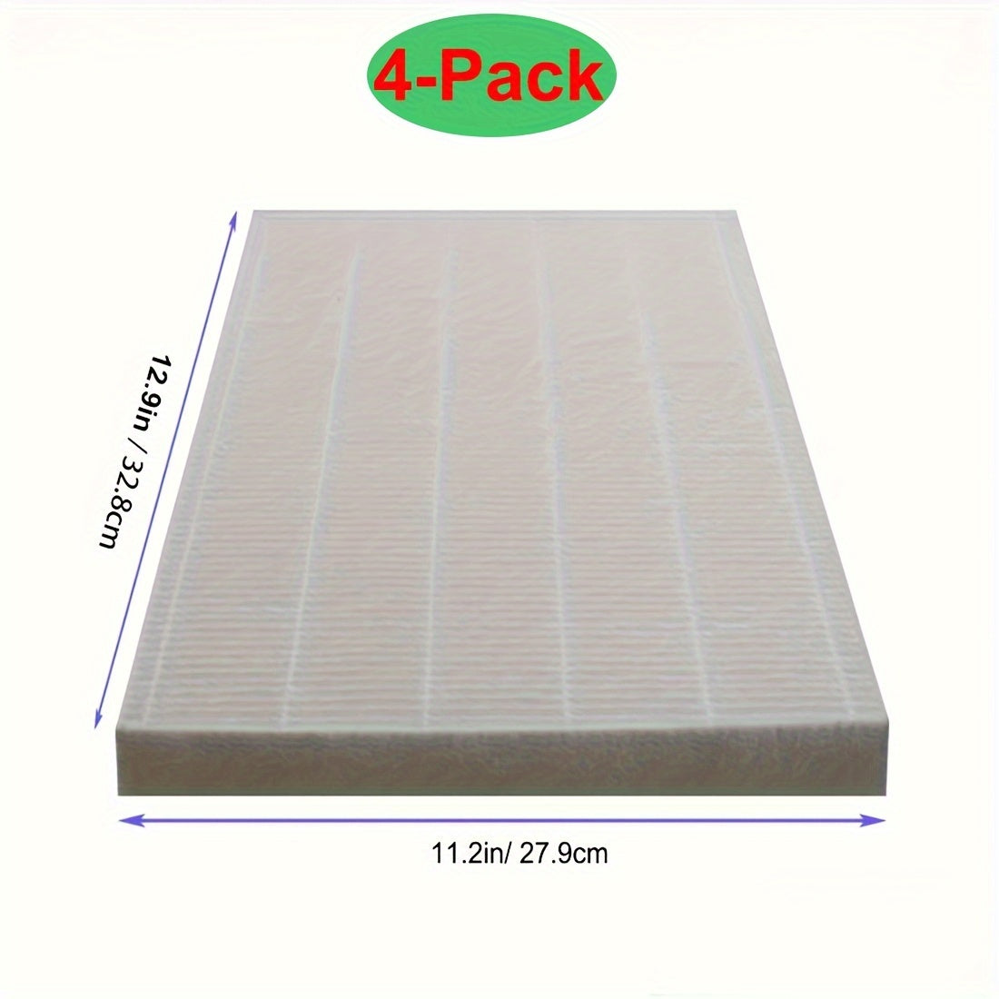 Filtro de reemplazo C545 compatible con purificador de aire Winix C545, solo filtro HEPA S, para filtro S de Winix 1712-0096-00, 4 paquetes de filtros HEPA VERDADEROS
