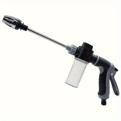 Lavadora de alta presión Lightning | Pistola de agua portátil, fuerza de pulverización 2x más fuerte, fácil de usar para mujeres/ancianos, mango antideslizante, ideal para lavado de autos y riego de plantas, herramienta de riego de plantas | Mango ergonó