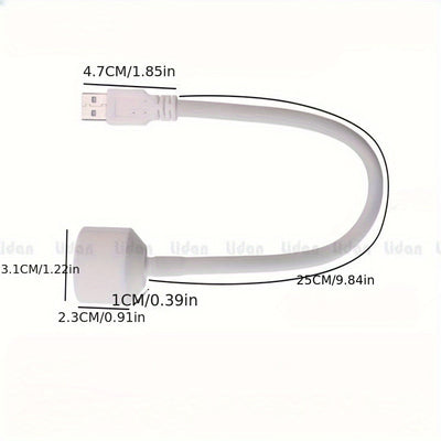 2pcs Lámpara Secadora de Uñas USB - Luz Rápida para Uñas con Alimentación por USB, Diseño Compacto y Portátil para Hogar, Salón o Pedicura - Sin Pilas Necesarias, Lámpara Blanca para Gel, Tecnología sin LED, Cuerpo Ligero de Plástico Duradero, Ideal para