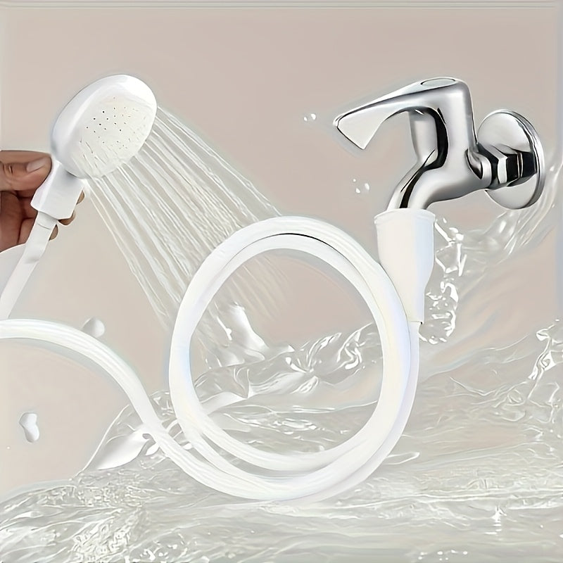 1 pieza de rociador de grifo giratorio de 360° - Extensor de grifo de baño y cocina moderno de goma sintética con purificador de agua, acabado pulido, seguro para el agua potable, accesorio de decoración para hogares y RV, accesorios de grifo, flujo de a