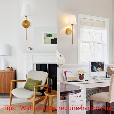 2 piezas, lámpara de pared retro, lámpara de pared industrial, iluminación de tocador de baño con enchufe, lámpara de techo con pantalla de tela, iluminación semi-inclinada para dormitorio, sala de estar, dormitorio, lámpara de pared para cama, adecuada