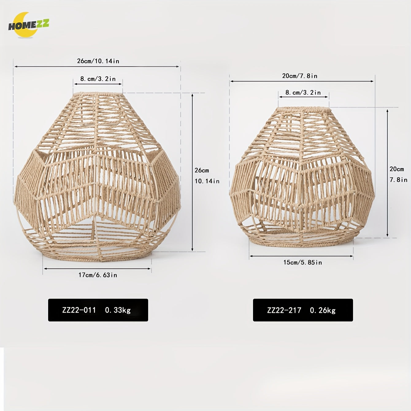 Lámparas de techo modernas para interiores con sombreros de cuerda de papel tejido a mano - Decoración de hogar sin bombilla incluida, decoración creativa para sala de estar o oficina, iluminación de sala de estar | Iluminación artesanal | Sombreros deco