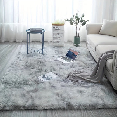 1 Unidad, Alfombras Suaves Y Esponjosas De Pelo Largo Para La Sala De Estar, Alfombra Mullida Para El Dormitorio, Alfombras De Decoración Para El Hogar, Bonitas Y Lujosas, Antideslizantes Y Lavables A Máquina, Decoración Para El Hogar