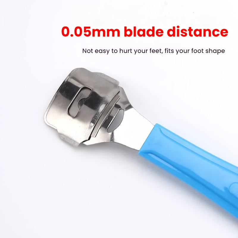 1pc Herramienta Manual de Alta Resistencia para Eliminar Uñas - Diseño con Borde Redondeado para Pies, Manos y Uñas de los Dedos - Sin Necesidad de Electricidad/Batería, Portátil en Color Beige Claro, Removedor de Callos y Pedicura - Construcción Durader
