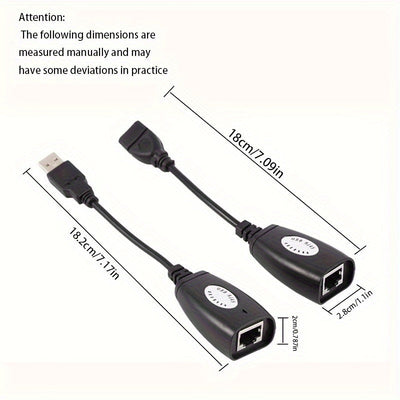 Adaptador USB versátil a Ethernet para Cat 6/6e/5/5e hasta 50m/164ft, ideal para portátiles, computadoras, teléfonos, teclados, unidades flash, impresoras - Nylon duradero y USB-C RJ45, impresora, portátil, USB-C