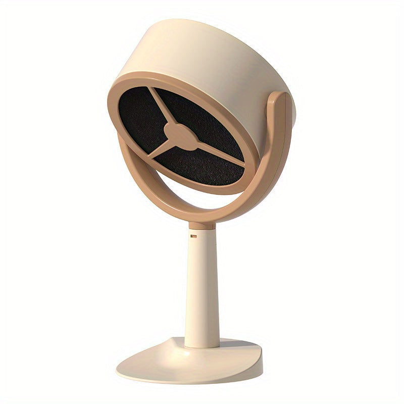 Ventilador portátil para purificar el aire, Lorivu, alimentado por USB, para cocina e interiores, diseño compacto con ventilación, ideal para asados y reuniones, ventilador de cocina, accesorio moderno para cocina, ventilador alimentado por USB, ventilad
