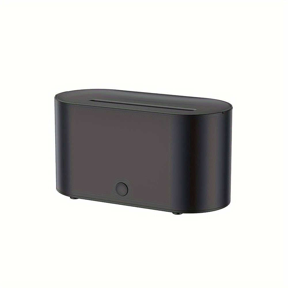 1pc Lámpara AromaRelax Colorida para Dormitorio 5V 1A Humidificador Atmosférico AromaRelax para Decoración del Hogar Difusor de Escritorio Doméstico de 5 Watt con Tecnología de Onda Sonora para Habitaciones con Aire Acondicionado, Oficina o Sala de Estar